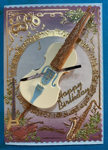 Happy Birthday Musical Card - Cello